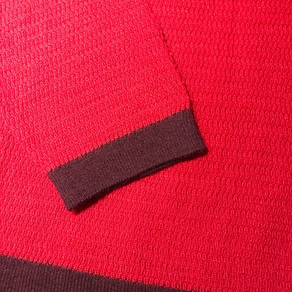 Calvin Klein European Yarn Sweater Red - Picture 8 of 9